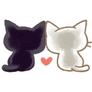 Sticker from Love kitty