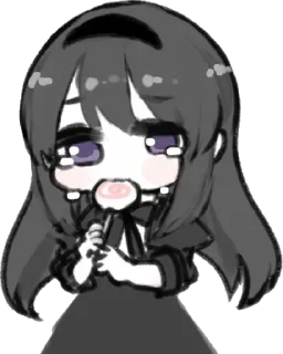 😢 emoji Madoka - @animevanitasita Telegram sticker 3 of 111