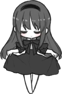 ☺️ emoji Madoka - @animevanitasita Telegram sticker 1 of 111