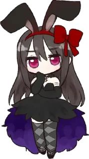 🤔 emoji Madoka - @animevanitasita Telegram sticker 22 of 111