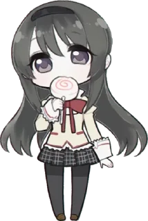 😶 emoji Madoka - @animevanitasita Telegram sticker 11 of 111
