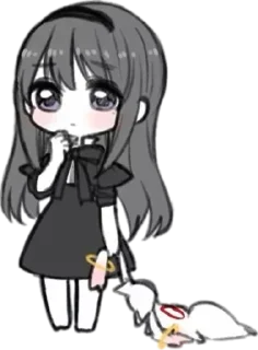 🥺 emoji Madoka - @animevanitasita Telegram sticker 2 of 111