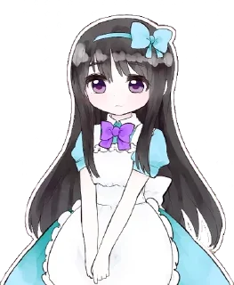 😕 emoji Madoka - @animevanitasita Telegram sticker 15 of 111