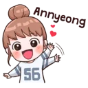 Sticker from I love KPOP