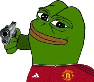 🔫 emoji Manchester United 2023/24 by 🔴[ @PepeAlireza ]🔴 Telegram sticker 19 of 86