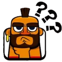 Sticker from Clash royale