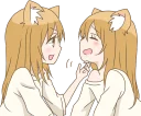 ☺️ emoji Girls love story by @carlysticker Telegram sticker 9 of 40