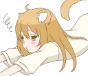 ❤️ emoji Girls love story by @carlysticker Telegram sticker 19 of 40