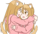 ❤️ emoji Girls love story by @carlysticker Telegram sticker 21 of 40