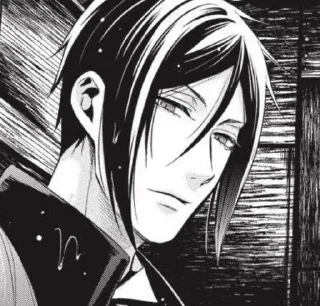 🌟 emoji Sebastian Michaelis Telegram sticker 11 of 35