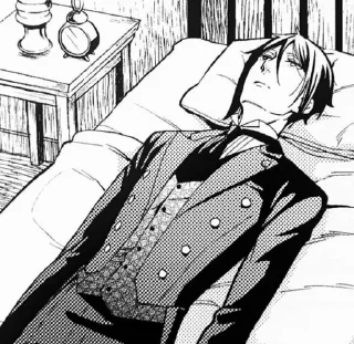 🌟 emoji Sebastian Michaelis Telegram sticker 24 of 35