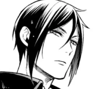 🌟 emoji Sebastian Michaelis Telegram sticker 8 of 35