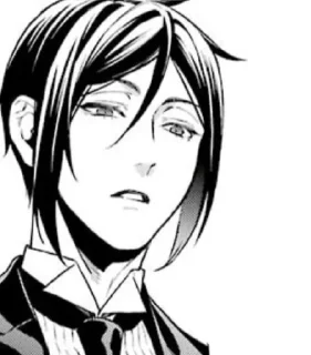 🌟 emoji Sebastian Michaelis Telegram sticker 9 of 35