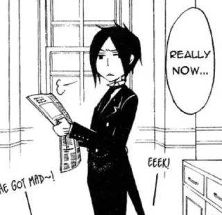 🌟 emoji Sebastian Michaelis Telegram sticker 14 of 35