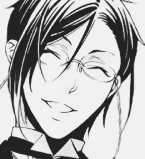 🌟 emoji Sebastian Michaelis Telegram sticker 21 of 35
