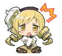 😮 emoji Puella Magi Madoka Magica Telegram sticker 21 of 35