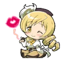 😘 emoji Puella Magi Madoka Magica Telegram sticker 20 of 35