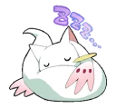😴 emoji Puella Magi Madoka Magica Telegram sticker 11 of 35