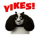 Sticker from Kung Fu Panda