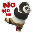 Sticker from Kung Fu Panda
