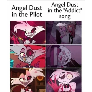 😁 emoji Angel Dust Telegram sticker 24 of 30