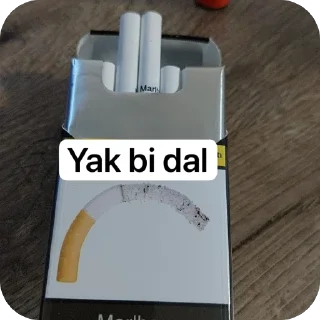 🫥 emoji Yak bi dal Telegram sticker 7 of 28