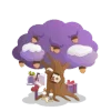 💜 emoji Winter Telegram sticker 10 of 38