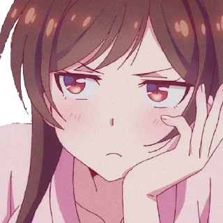 Sticker from Mizuhara chizuru