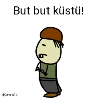 😒 emoji But but @Qonshubot Telegram sticker 13 of 31