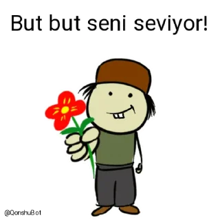 ❤️ emoji But but @Qonshubot Telegram sticker 8 of 31