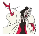 Sticker from Disney Villains