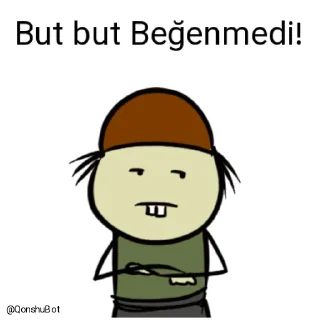 👎 emoji But but @Qonshubot Telegram sticker 21 of 31