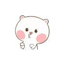 👌 emoji TuaGom Puffy Bear- @MochaStickers Telegram sticker 18 of 24