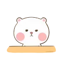 😪 emoji TuaGom Puffy Bear- @MochaStickers Telegram sticker 13 of 24