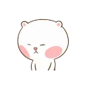 ❓ emoji TuaGom Puffy Bear- @MochaStickers Telegram sticker 20 of 24