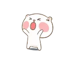 😡 emoji TuaGom Puffy Bear- @MochaStickers Telegram sticker 3 of 24