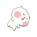 😌 emoji TuaGom Puffy Bear- @MochaStickers Telegram sticker 19 of 24