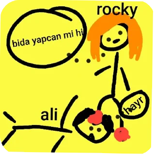 Sticker from Rocky