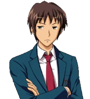 🆘 emoji The Promise Of Haruhi Suzumiya Telegram sticker 12 of 60
