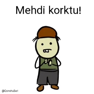 😰 emoji Mehdi @Qonshubot Telegram sticker 15 of 31