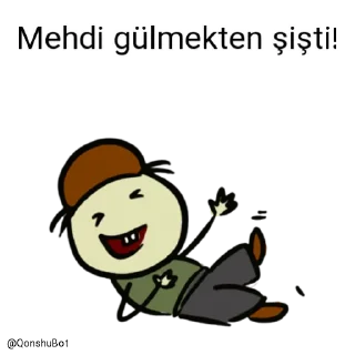 🤣 emoji Mehdi @Qonshubot Telegram sticker 23 of 31