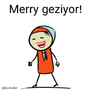 🚶‍♂️ emoji Merry @Qonshubot Telegram sticker 10 of 31