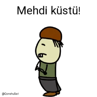 😒 emoji Mehdi @Qonshubot Telegram sticker 13 of 31