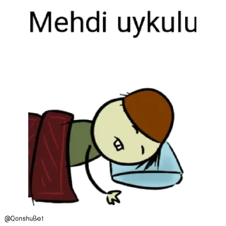 😴 emoji Mehdi @Qonshubot Telegram sticker 17 of 31