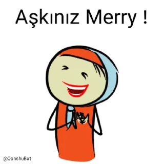 ❤️ emoji Merry @Qonshubot Telegram sticker 7 of 31