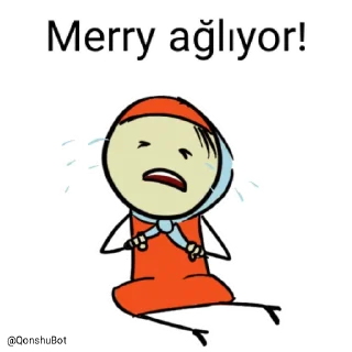 😭 emoji Merry @Qonshubot Telegram sticker 14 of 31