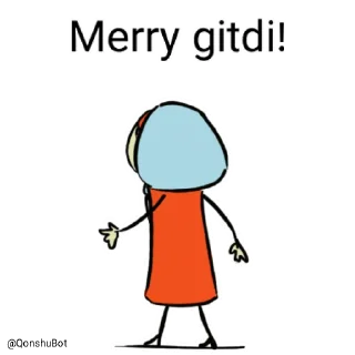 Sticker from Merry @Qonshubot