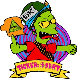 👽 emoji https://t.me/bartcoin_erc Telegram sticker 10 of 15