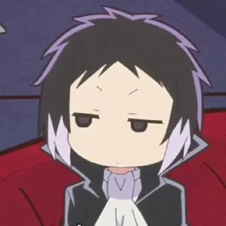 🐈‍⬛ emoji -`⊰⊹𝐁𝐒𝐃 • Aᴋᴜᴛᴀɢᴀᴡᴀ ࿅ @Bungo_fans࿐ ° ﾟ Telegram sticker 2 of 65