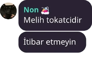 Sticker from Humor Hat Chat #KimseBaşEdemez pack by @QuotLyBot